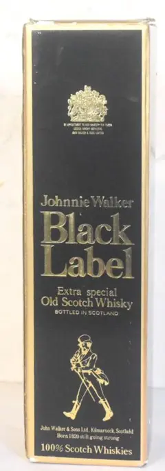 【ジョニーウォーカー黒●金キャップ750ml●黒紋章箱入り●6-02-19-55 2026年最新】ジョニーウォーカー ブラックラベル 白紋章 金キャップの