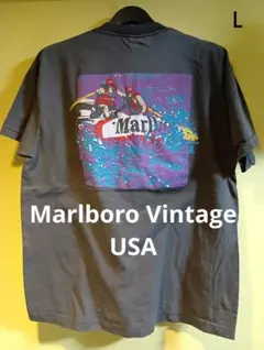 USA製 Marlboro マルボロ スネークパス ブラック 黒 L 山田蓮 - メルカリ