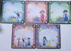 銀魂　ミニカードセット　5枚セット 万事屋