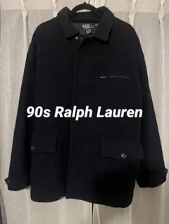 90s Polo by Ralph Lauren ネイビー コートMサイズ