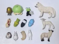 動物フィギュア 14点