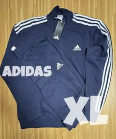 アディダス　ＸＬ　ジャージ上下 adidas　ネイビー セット