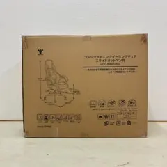未使用品　フルリクライニングゲーミングチェア　オットマン付　デスクチェアのサムネイル