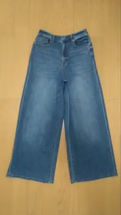 GU デニムワイドパンツ Mサイズのサムネイル