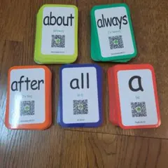 英語学習フラッシュカード 知育玩具のサムネイル