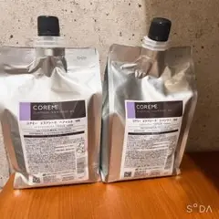 COREME エラプシーク シャンプーCS ヘアマスクCS 1000mlセット - メルカリ