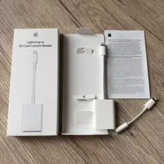 《Apple》 純正 Lightning SDカードカメラリーダー