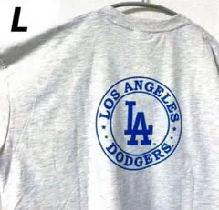 新品　MLB ロサンゼルス　ドジャース Tシャツ 大谷翔平　バックプリント　L
