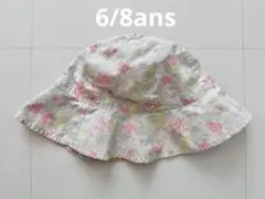 PETIT BATEAU 花柄ハット 6/8ansのサムネイル