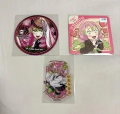 鬼滅の刃 甘露寺蜜璃 コースター ステッカー セット