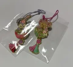 上海ディズニーランド 春節 キーホルダー ピンバッジ ステラルー シェリーメイ