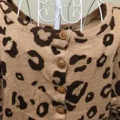 最終セール⭐️お値下げ 美品 イング レオパード柄ニット