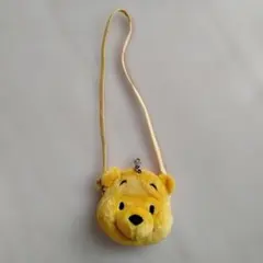 プーさん 顔型ポーチ ぬいぐるみ