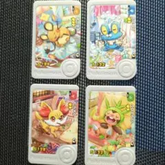ポケモンフレンダBT4弾 パラレルアートコンプリート4枚セット