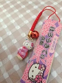 激レア♡ハローキティ　京都 根付け