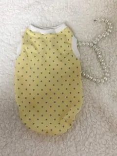 丈が少し長めなS 水玉タンクトップ