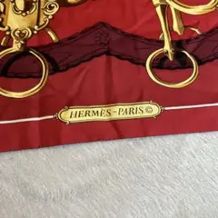 HERMES エルメス カレ90 エクスリブリス スカーフ レッド系 - メルカリ