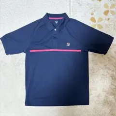 FILA フィラ テニス ポロシャツ ネイビー L 状態良好