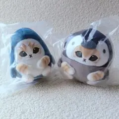 【匿名配送】モフサンド★海の生き物にゃんコロぬい サメにゃんペンギンにゃん