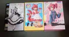 ちょこのせフィギュア 3体セット 幽鬼 赤見かるび 重音テト　SEGA