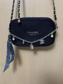 k*o様 CHANEL ノベルティ　ラメポーチ　ショルダーバッグ(新品未使用) 2025年最新】シャネルノベルティポーチショルダーの人気アイテム