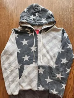 tommy girl トミーガール星柄 フルジップパーカー M