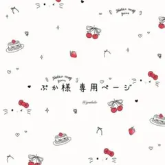 ぷか様 ご購入専用ページ