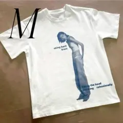 y2k 英字プリント アメカジ グラフィック Tシャツ M 海外ストリート 韓国