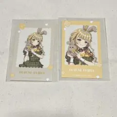 ま*る様 学マス GIGOコラボ ミニフォトカード 藤田ことねセット