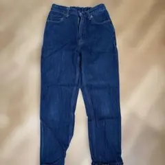 グローバルワークデニムパンツ インディゴブルー Mサイズのサムネイル