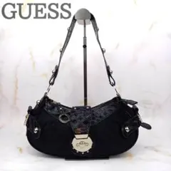 00s archive y2k GUESS black bag shoulder