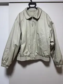 UNIQLO U パフテックショートブルゾン L ベージュ