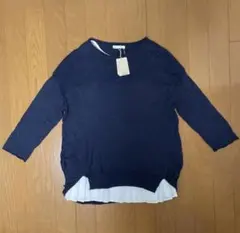 studio CLIP 未使用　レイヤード　カットソー　ニット