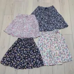 4点セット【美品】エニィファム　姉妹　色違い　スカパン