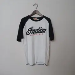 Indian Motocycle インデアン　ラグランTシャツ XLのサムネイル