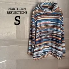 NORTHERN REFLECTIONS 【2XL】 ストライプ長袖 カットソー