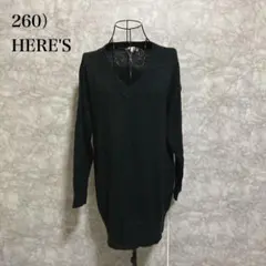 260）HERE'S ニットワンピースのサムネイル