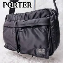 極美品✨️PORTER カメラバッグ TANKER 仕切り付 廃盤 ショルダー