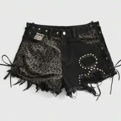 【 SHEIN 】 レオパード ショートパンツ