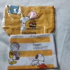 新品　スヌーピー　トートバッグ＆手ぬぐい PEANUTS　SNOOPY