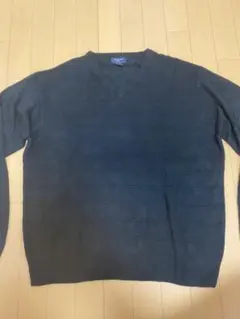 90s DOCKERS ブラック Vネックセーター XL/XG