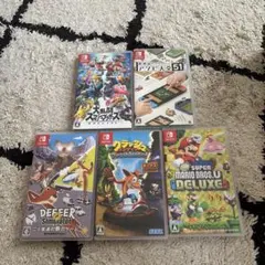 モ*ブ様 Switch ソフト 6本セット まとめ売り - メルカリ