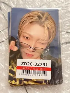 ATEEZ トレカ golden hour part4 JPFC ホンジュン