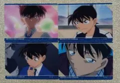 【新品未使用】名探偵コナン場面写クリアカードvol.3 工藤新一4枚セット