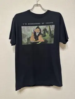 【激レア】美品　ディズニー ライオンキング スカー フォトTシャツ ビンテージ