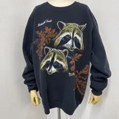 美品 80s ビンテージ FRUIT OF THE LOOM アライグマ 767