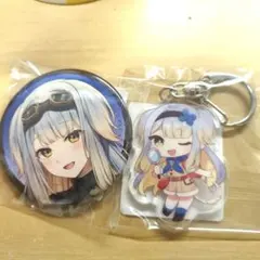 栞葉るり　アクリルキーホルダー、缶バッジ