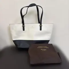 kate spade ケイトスペード トートバッグ バイカラー 白黒 ホワイトのサムネイル