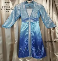 Disney　タカラトミー　アナ雪　ドレス　100cm　110cm　エルサ　純正