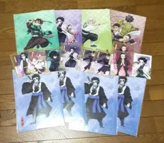 鬼滅の刃　アニプレックス　オンラインくじ　クリアファイル　色紙　猗窩座　獪岳